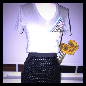 H&M Pencil Skirt & Vintage esq Tee shirt